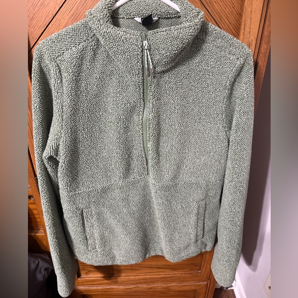 Eddie Bauer Green Crew Neck Sweater
